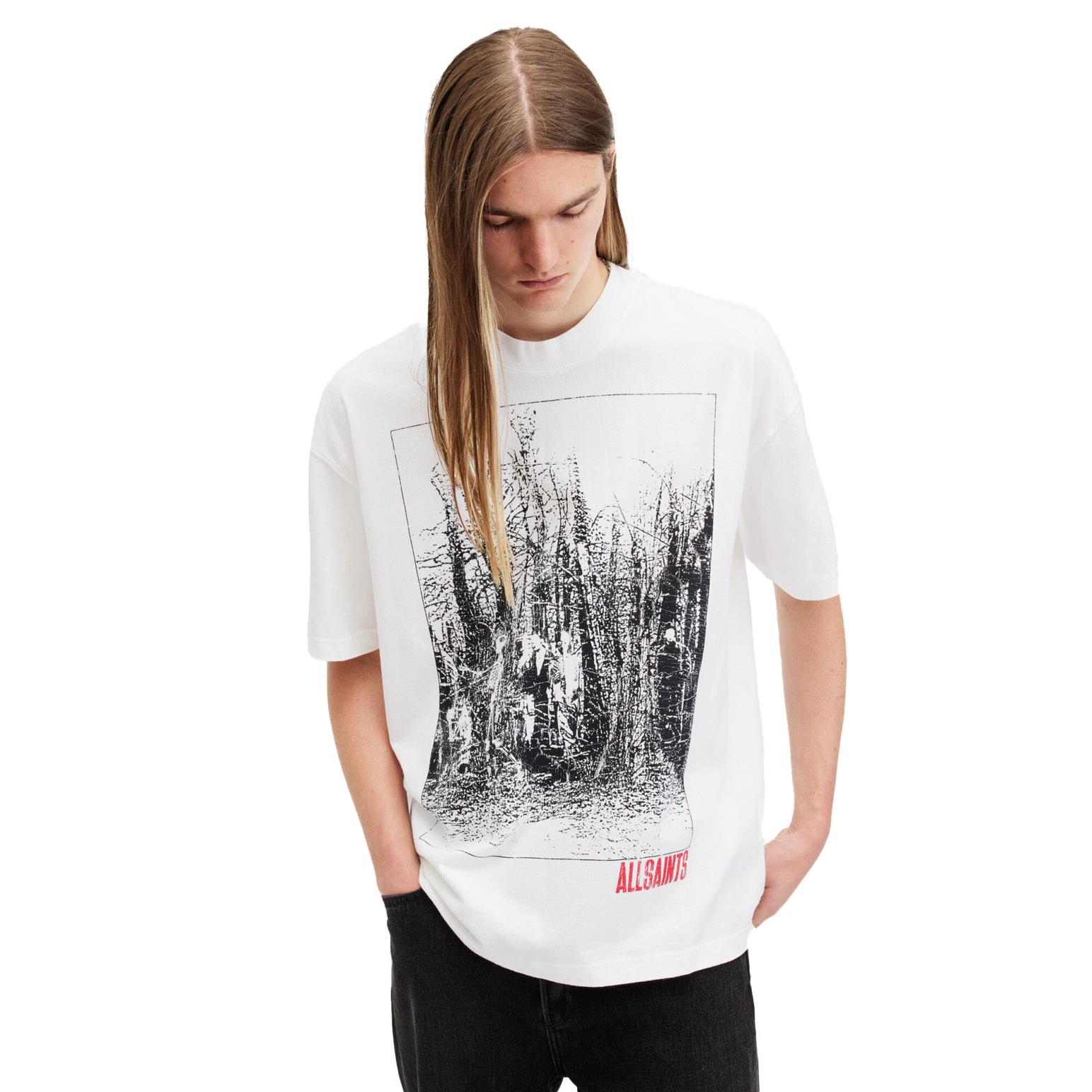 AllSaints Bracken Oversized Crew Neck T-Shirt